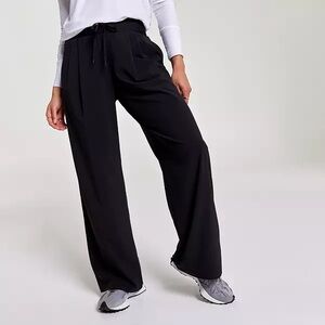Worn once! Calia Truelight Wide Leg pant, black size Large short - inseam 29.5”